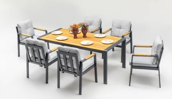 Efes Ireco Tablalı 100-200-75 Bahçe Masa Takımı