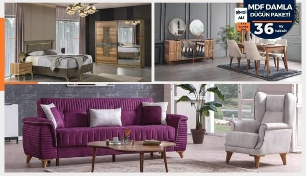 MDF Damla Düğün Paketi