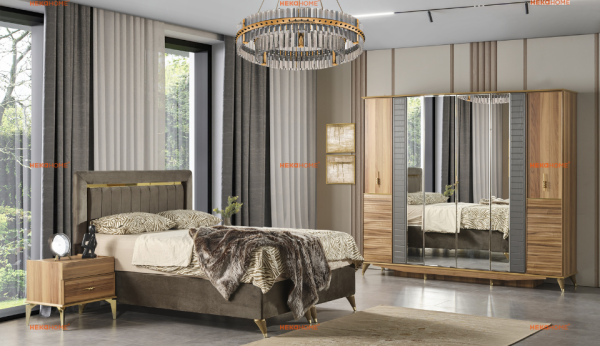 MDF Elmas Yatak Odası