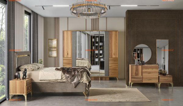 MDF Elmas Yatak Odası