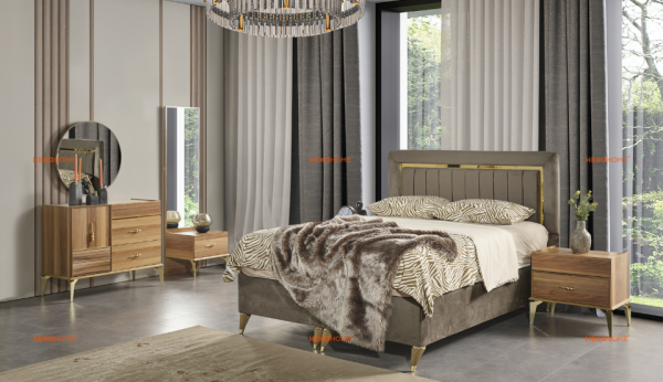 MDF Elmas Yatak Odası