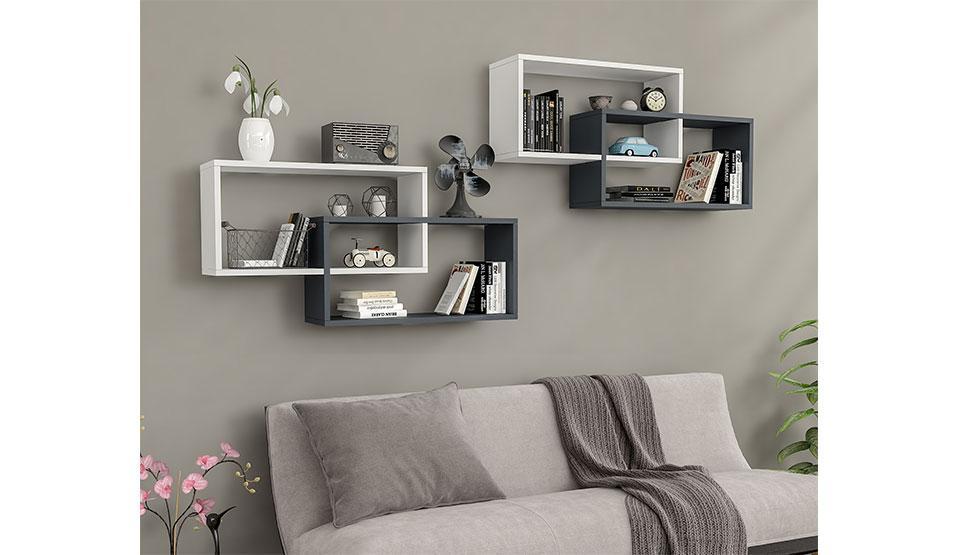 Rectangle Duvar Rafı