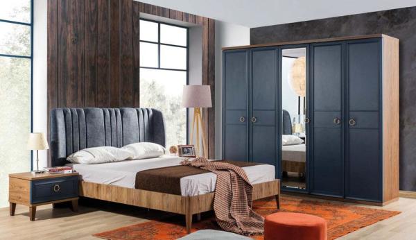 Meyra Mavi Yatak Odası