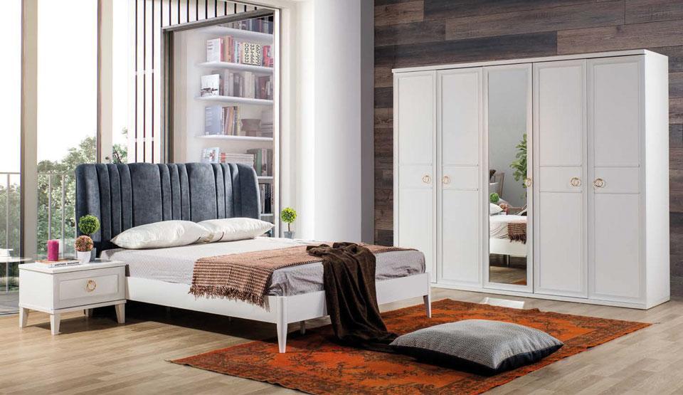 Meyra Beyaz Yatak Odası