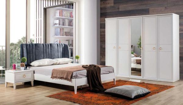 Meyra Beyaz Yatak Odası