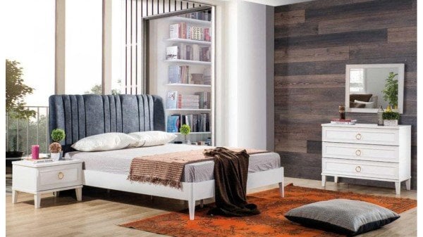 Meyra Beyaz Yatak Odası