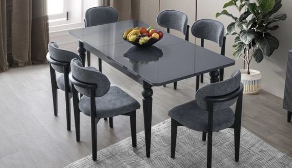 MDF Çıralı Yemek Odası