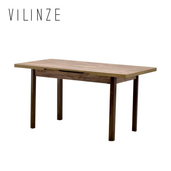 İncir 120 Kestane/Haki Mutfak Masası Takımı