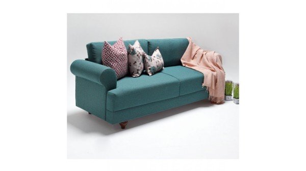 Samara Üçlü Koltuk Kahverengi