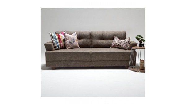 Balzan Üçlü Koltuk Gri