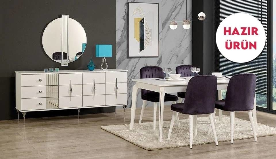 Megan Yemek Odası (Hazır Ürün)