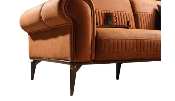 Marsilya Koltuk Takımı Üçlü Koltuk