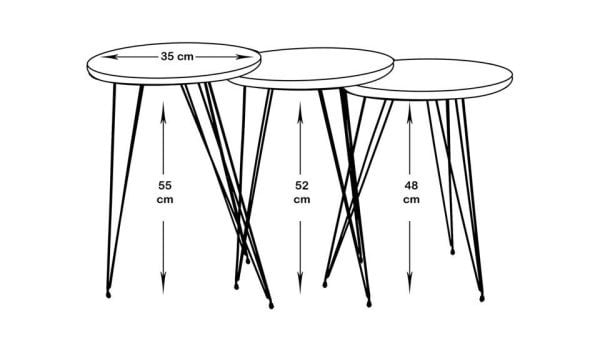 Teşhir İnan Zigon Sehpa