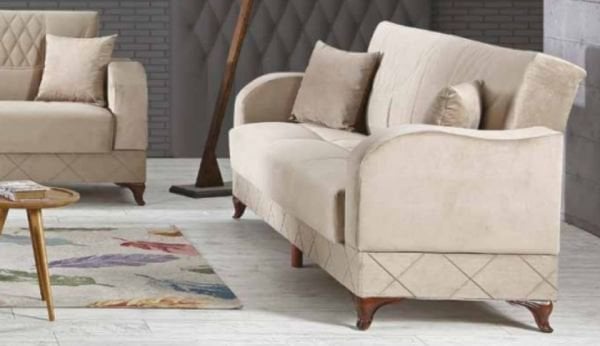 Mercan Koltuk Takımı Üçlü Koltuk