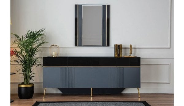 Teşhir Noir Yemek Odası