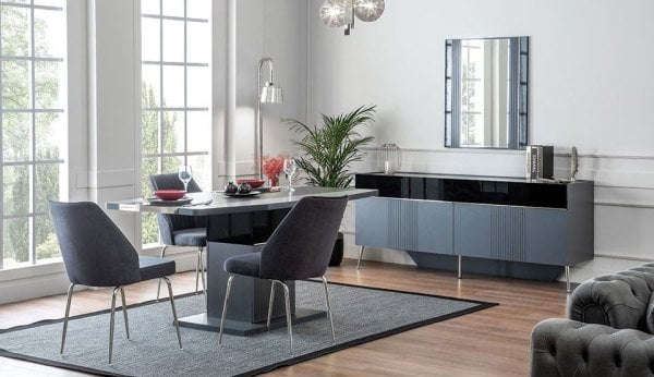 Teşhir Noir Yemek Odası