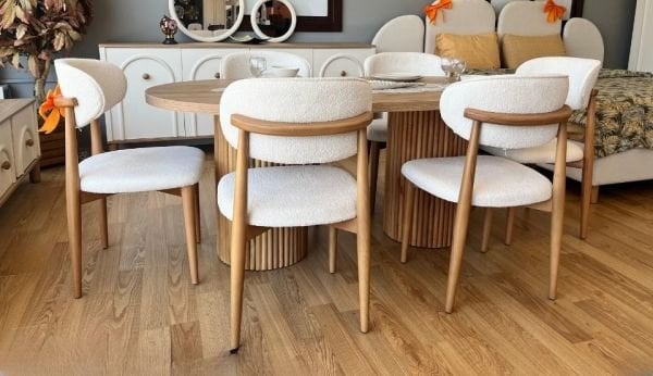 Heka Bohem Yemek Odası Masa Takımı