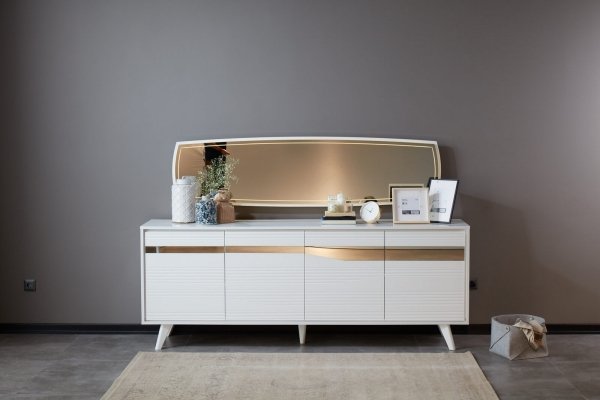 Soft Beyaz Yemek Odası (Hazır Ürün)