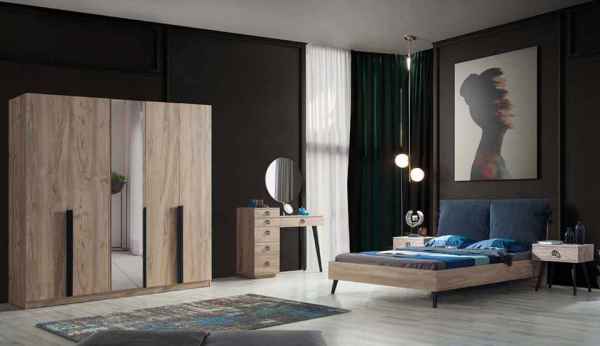 Premium 5 Kapaklı Yatak Odası (Hazır Ürün)