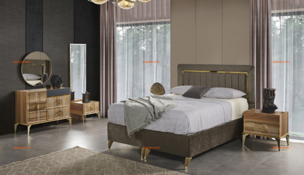 MDF Damla Yatak Odası