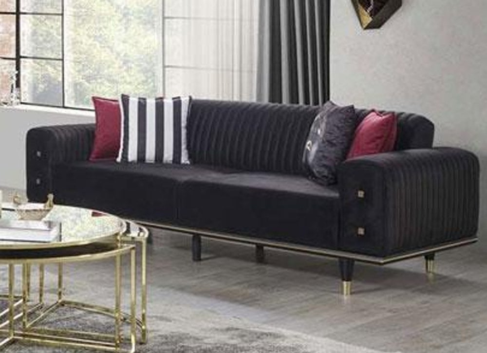 Neon Pırlanta Üçlü Koltuk