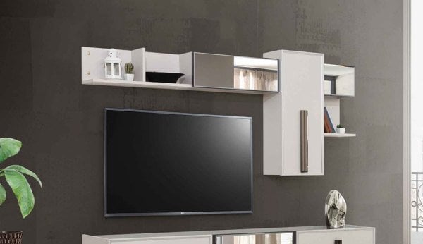 Oslo Yemek Odası Televizyon Ünitesi Üst Modül