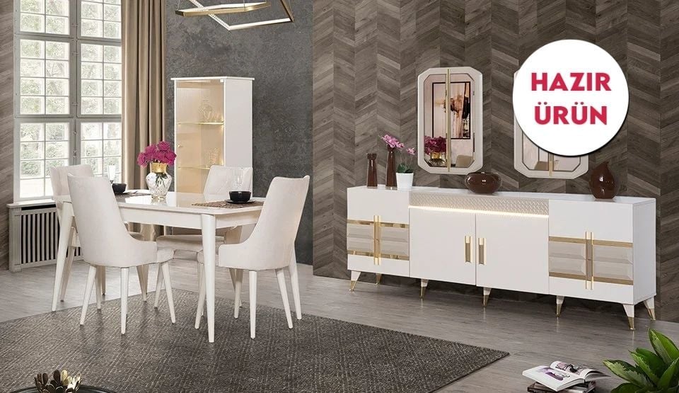 Alya Yemek Odası (Hazır Ürün)