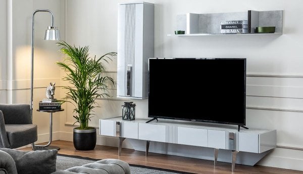 Gris Yemek Odası (Hazır Ürün)