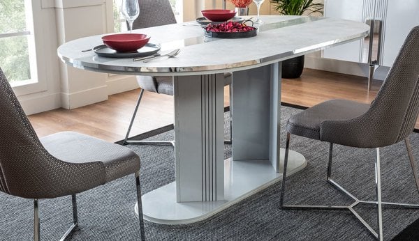 Gris Yemek Odası (Hazır Ürün)