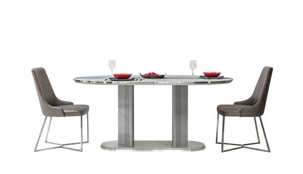 Gris Yemek Odası (Hazır Ürün)