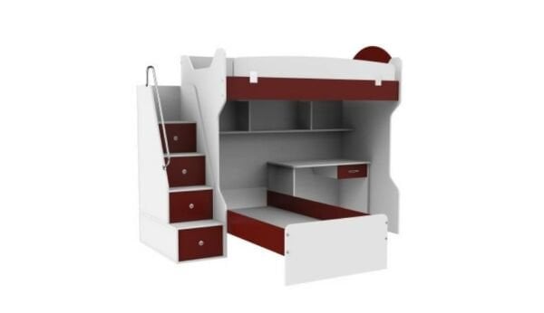 Smart Çalışma Masalı Ahşap Ranza