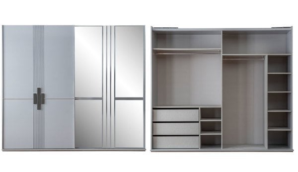 Gris Yatak Odası (Hazır Ürün)