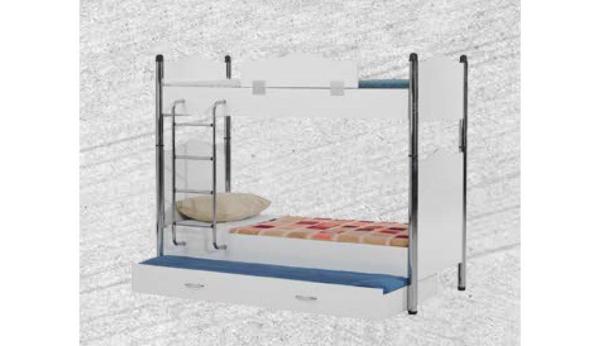 T-306-01 Yavrulu Ahşap Ranza