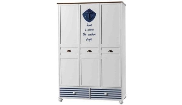 Fora Montessori Çocuk Odası 3 Kapaklı Dolap