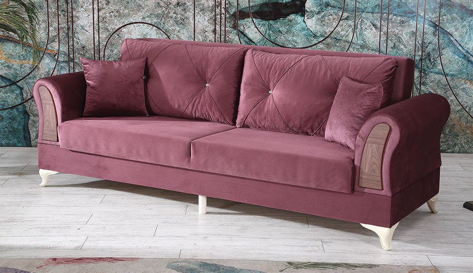 Eylül Lüks Koltuk Takımı Üçlü Koltuk