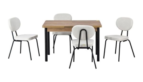 Ece Masa Damla Sandalye Mutfak Masa Takımı