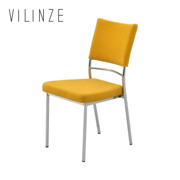 İpek Sarı Metal Sandalye