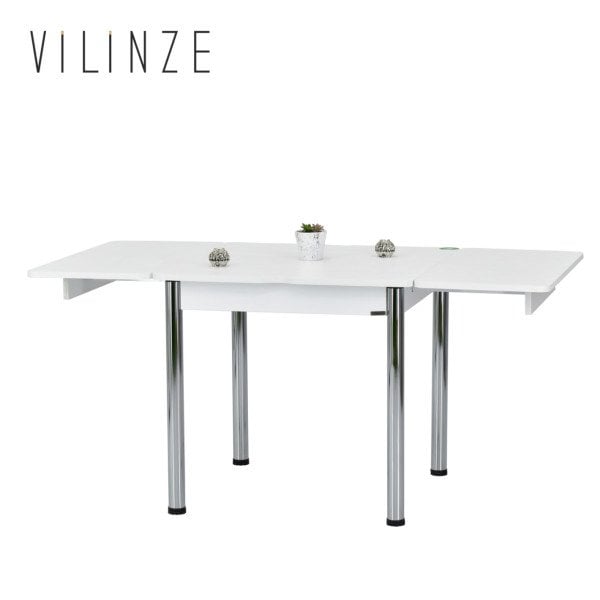 Ece Mutfak Masası - 80x80 cm Beyaz