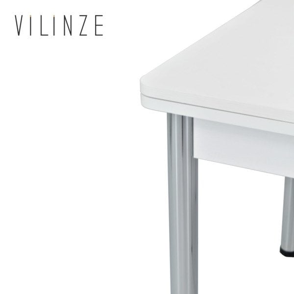 Ece Mutfak Masası - 80x80 cm Beyaz