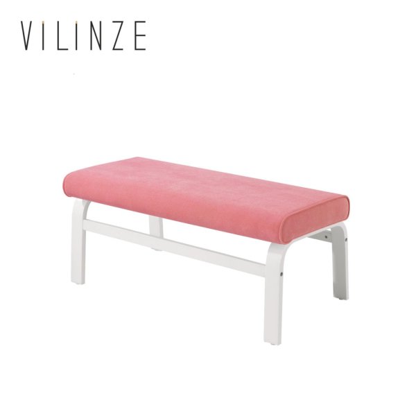 Peri Pembe Sırtsız Ahşap Bank