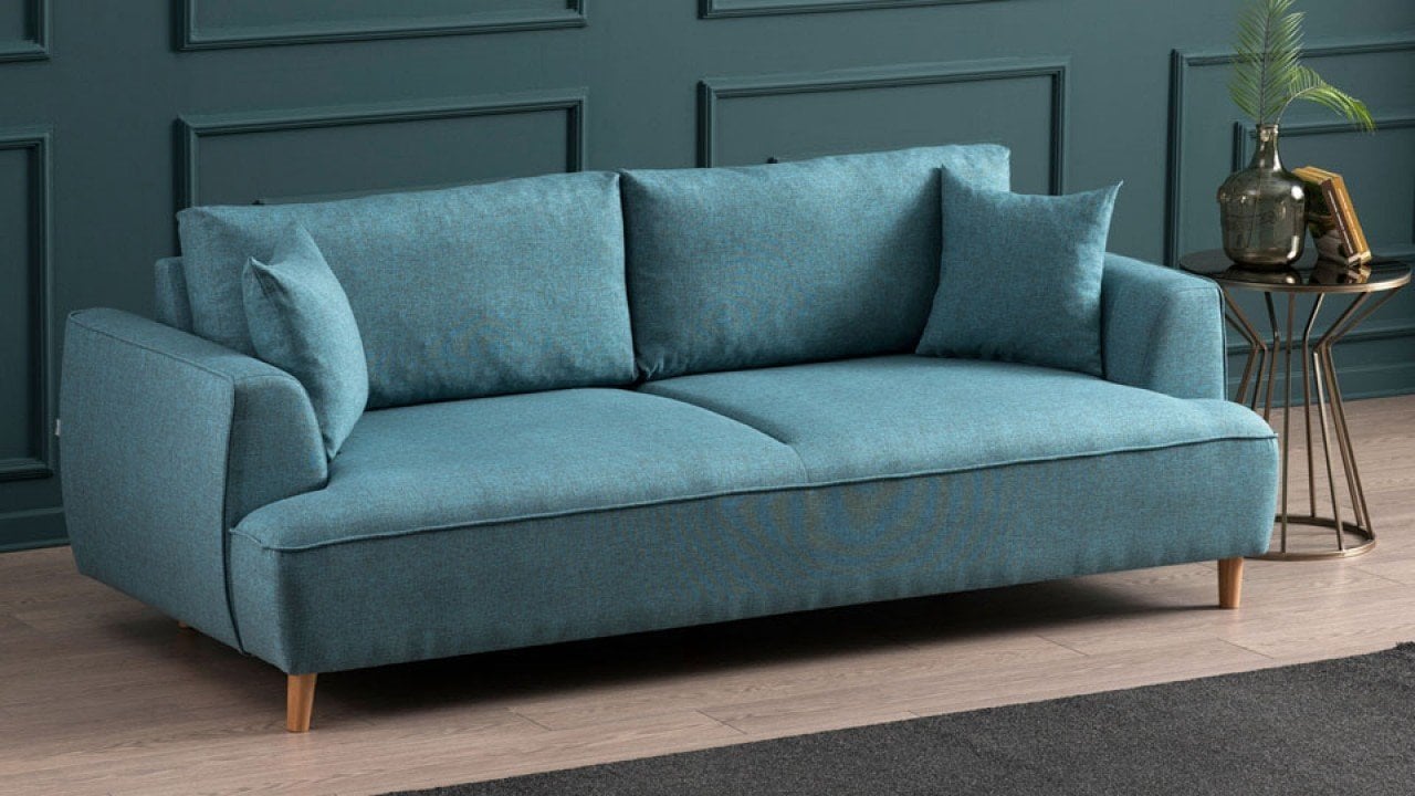 Felix Extra Soft Üçlü Kanepe Turkuaz