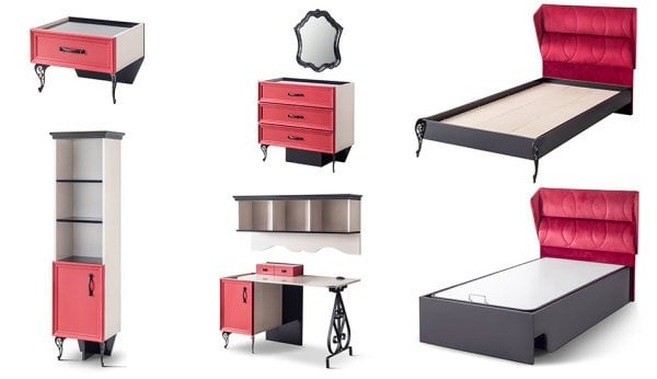 İmola Genç Odası Çalışma Masası Üst Modül