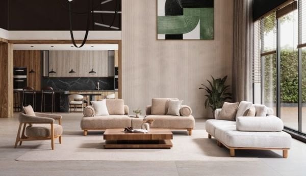 Bambu Koltuk Takımı