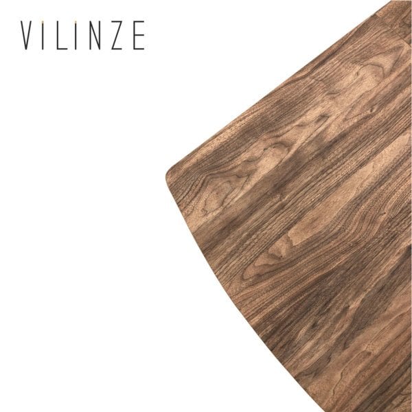 Aras Ahşap Yemek Masası - 80x140 cm Beyaz - Füme