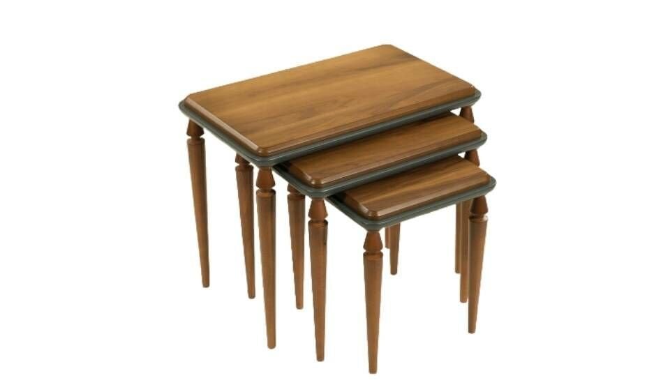 Hena 3'lü Zigon Sehpa