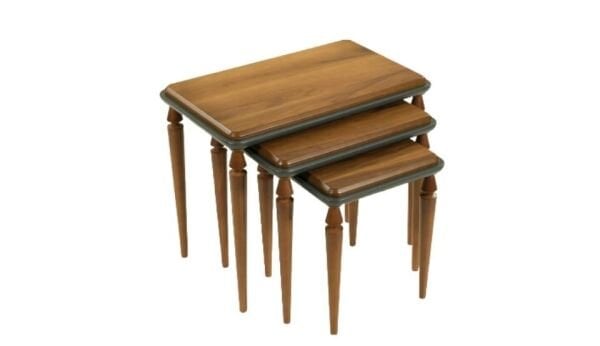 Hena 3'lü Zigon Sehpa