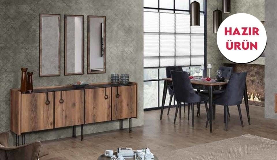 Azra Yemek Odası (Hazır Ürün)