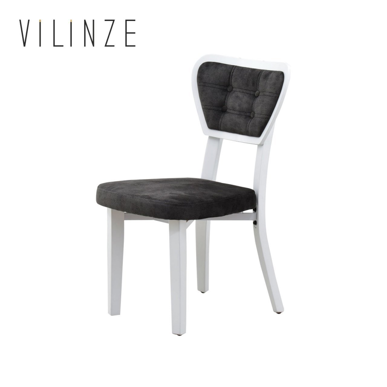 Mir 03 Gri Ahşap Sandalye